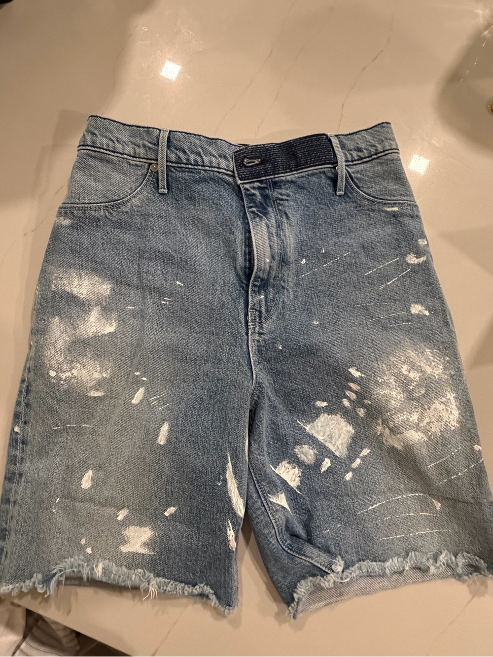 RtA biker gallery denim shorts